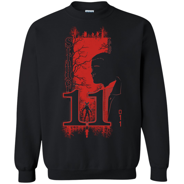 Sweatshirts Black / S Profile-Stranger Things 11 Crewneck Sweatshirt