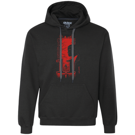 Sweatshirts Black / S Profile-Stranger Things 11 Premium Fleece Hoodie