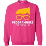 Sweatshirts Heliconia / Small Programmers Are People Too Crewneck Sweatshirt