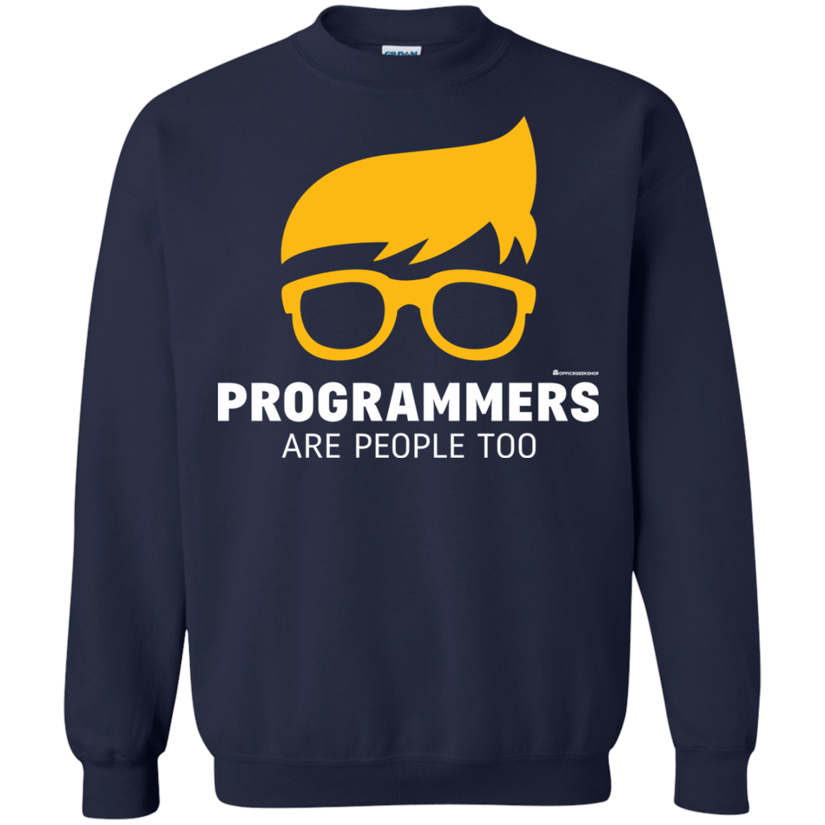 Sweatshirts Navy / Small Programmers Are People Too Crewneck Sweatshirt