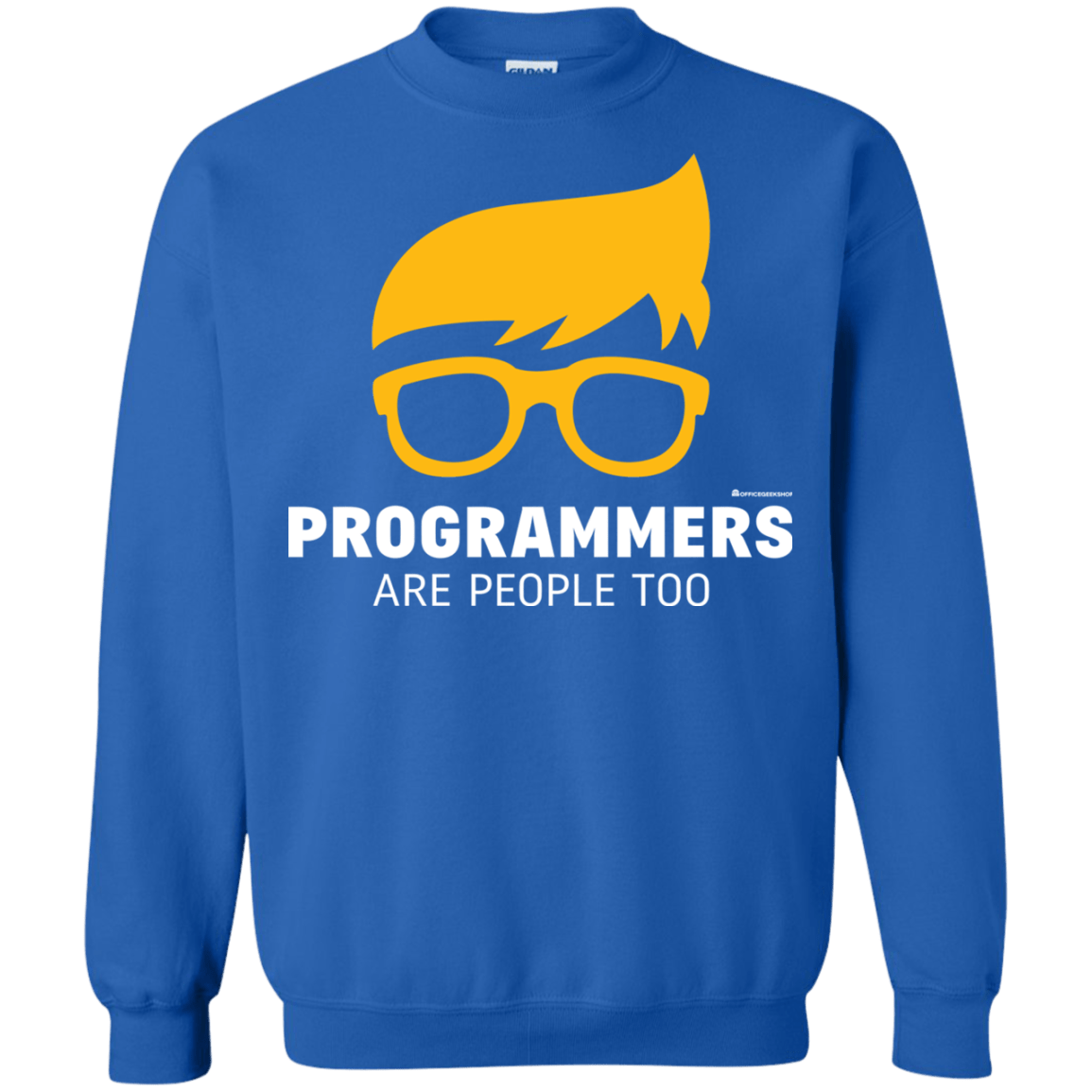 Sweatshirts Royal / Small Programmers Are People Too Crewneck Sweatshirt