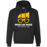 Sweatshirts Black / Small Programmers Are People Too Premium Fleece Hoodie