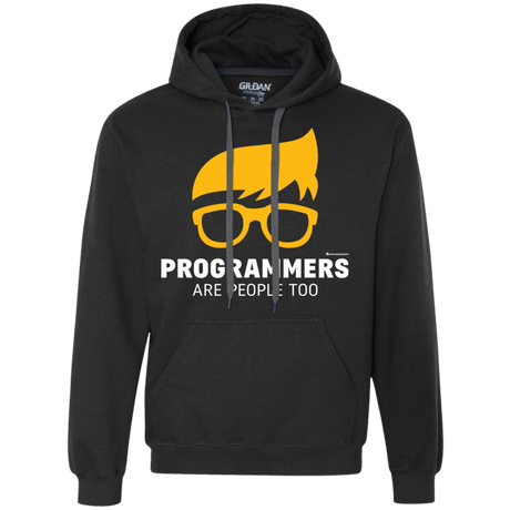 Sweatshirts Black / Small Programmers Are People Too Premium Fleece Hoodie