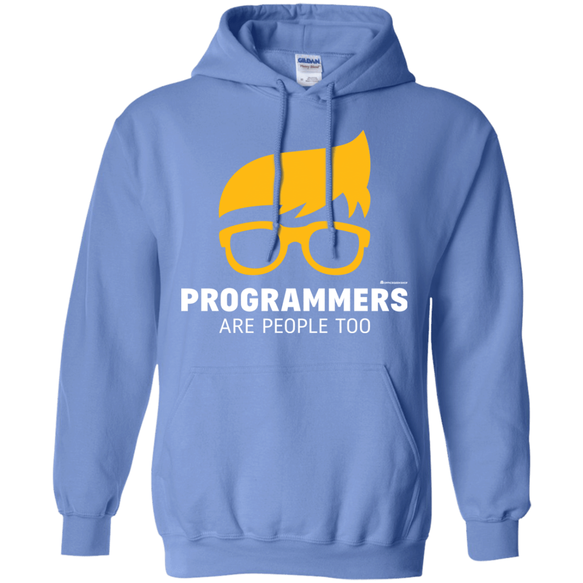 Sweatshirts Carolina Blue / Small Programmers Are People Too Pullover Hoodie