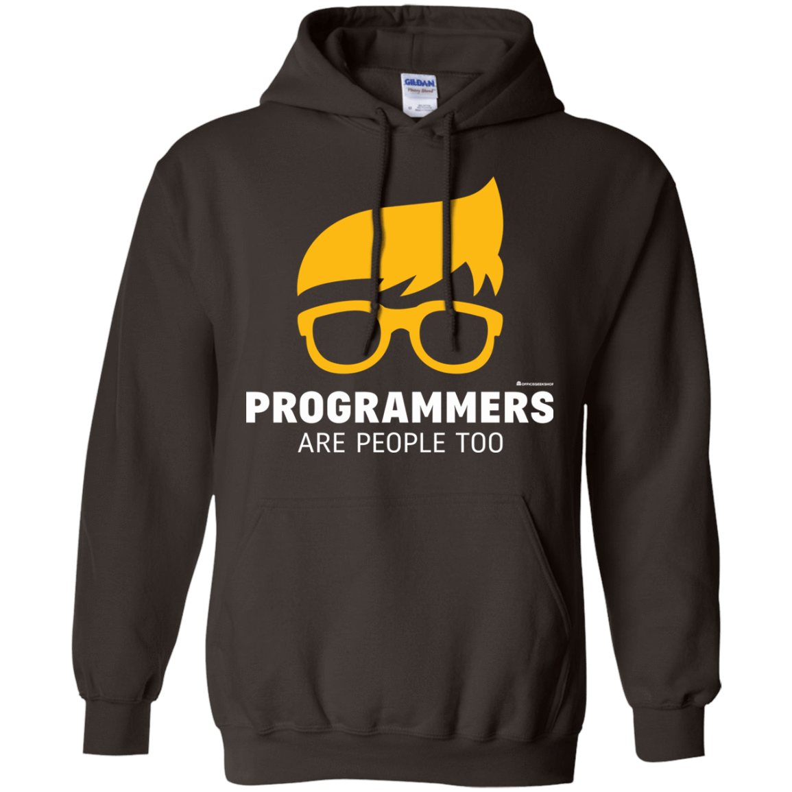 Sweatshirts Dark Chocolate / Small Programmers Are People Too Pullover Hoodie