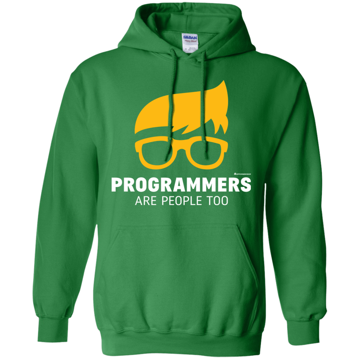 Sweatshirts Irish Green / Small Programmers Are People Too Pullover Hoodie