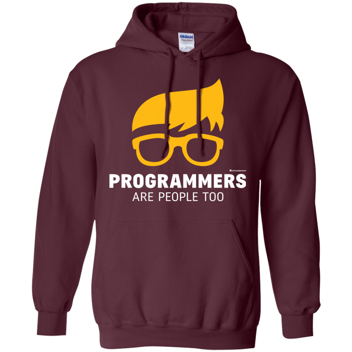 Sweatshirts Maroon / Small Programmers Are People Too Pullover Hoodie