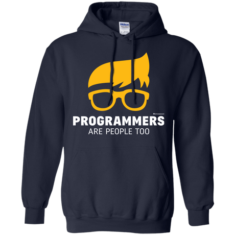 Sweatshirts Navy / Small Programmers Are People Too Pullover Hoodie