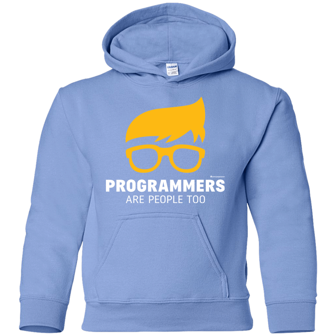 Sweatshirts Carolina Blue / YS Programmers Are People Too Youth Hoodie
