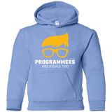 Sweatshirts Carolina Blue / YS Programmers Are People Too Youth Hoodie