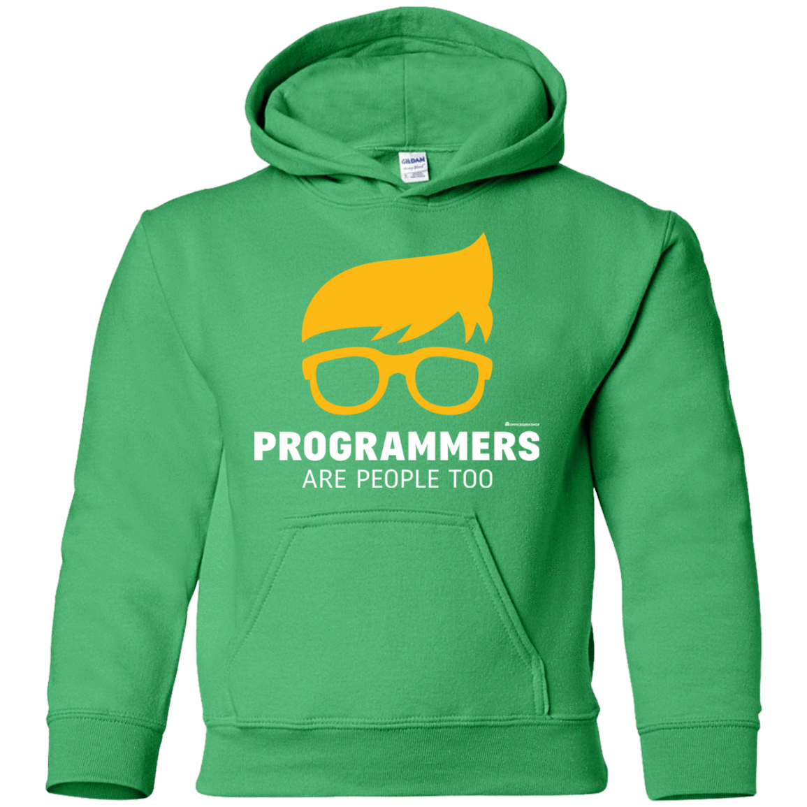 Sweatshirts Irish Green / YS Programmers Are People Too Youth Hoodie