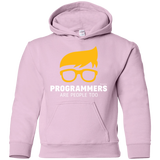 Sweatshirts Light Pink / YS Programmers Are People Too Youth Hoodie