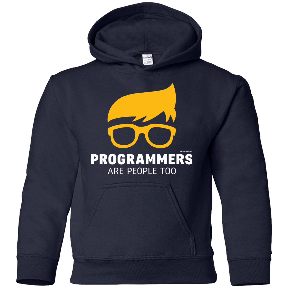 Sweatshirts Navy / YS Programmers Are People Too Youth Hoodie