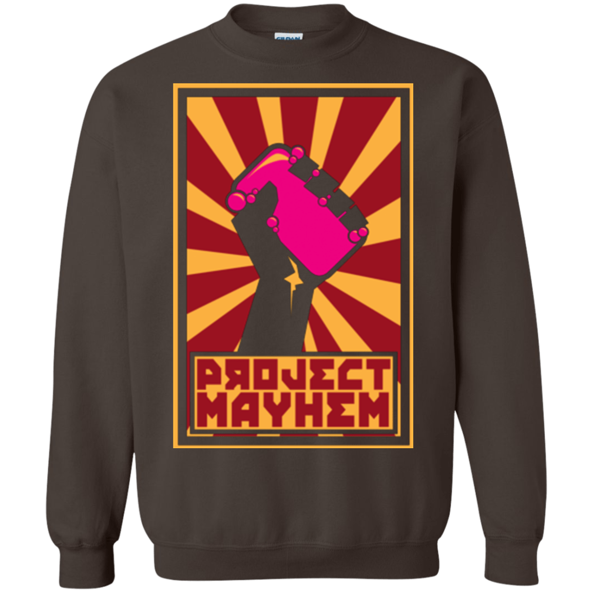 Sweatshirts Dark Chocolate / Small Project Mayhem Crewneck Sweatshirt