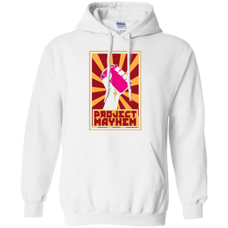 Sweatshirts White / Small Project Mayhem Pullover Hoodie