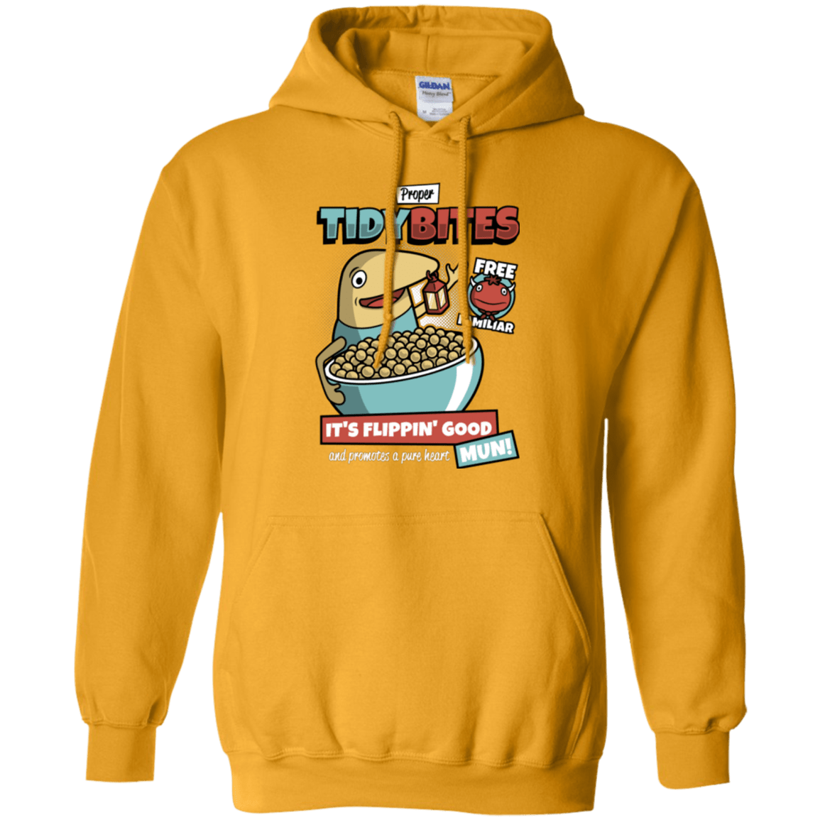 Sweatshirts Gold / Small PROPER TIDY BITES Pullover Hoodie