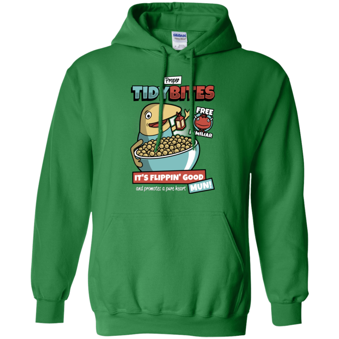 Sweatshirts Irish Green / Small PROPER TIDY BITES Pullover Hoodie