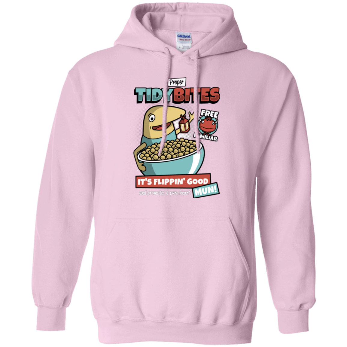 Sweatshirts Light Pink / Small PROPER TIDY BITES Pullover Hoodie