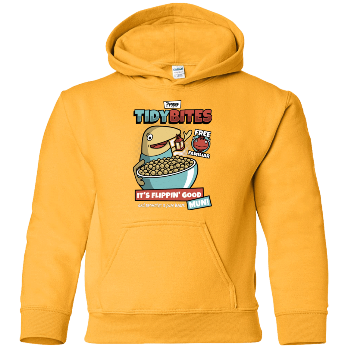 Sweatshirts Gold / YS PROPER TIDY BITES Youth Hoodie