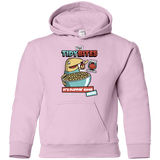 Sweatshirts Light Pink / YS PROPER TIDY BITES Youth Hoodie