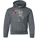 Sweatshirts Dark Heather / YS Property of J Youth Hoodie