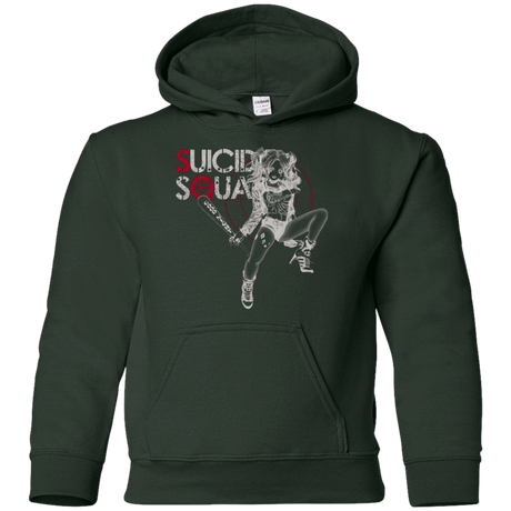 Sweatshirts Forest Green / YS Property of J Youth Hoodie