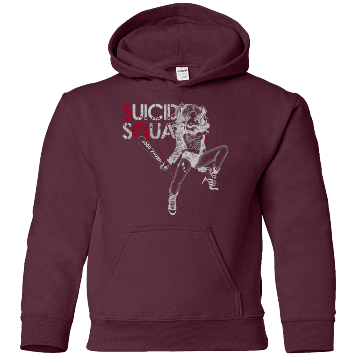 Sweatshirts Maroon / YS Property of J Youth Hoodie