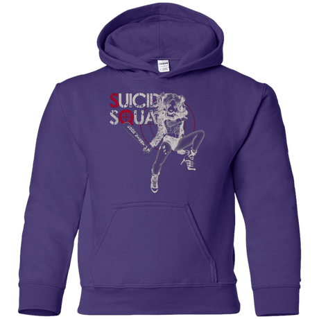 Sweatshirts Purple / YS Property of J Youth Hoodie