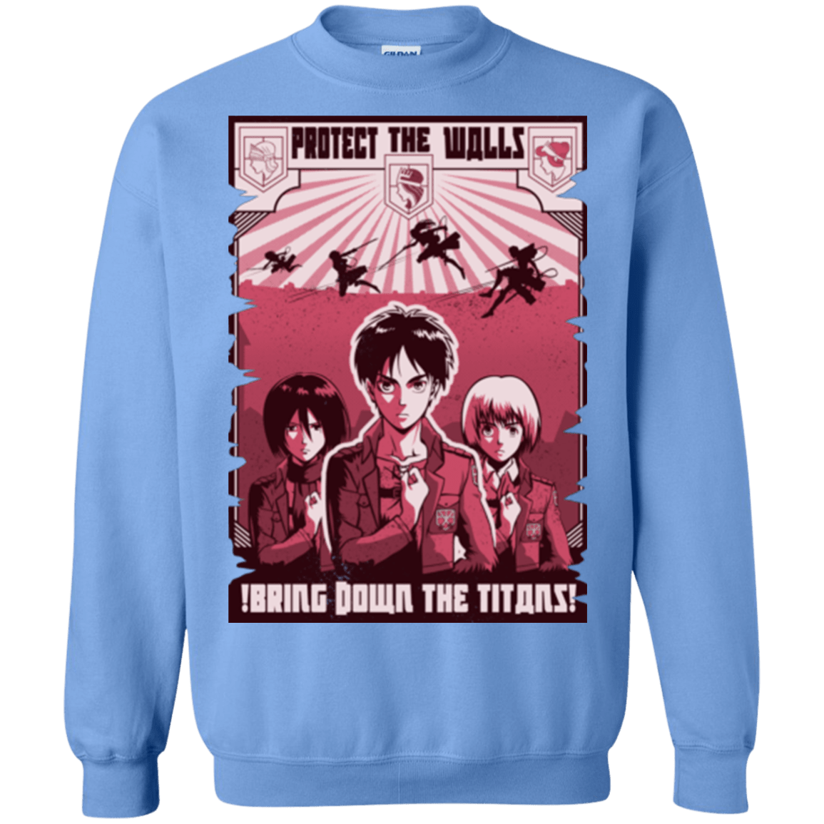 Sweatshirts Carolina Blue / Small Protect the Walls Crewneck Sweatshirt
