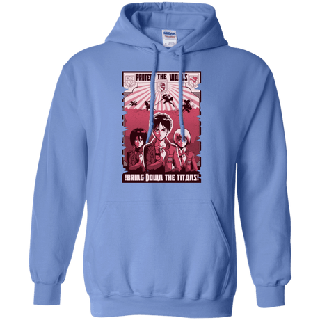 Sweatshirts Carolina Blue / Small Protect the Walls Pullover Hoodie