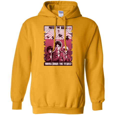 Sweatshirts Gold / Small Protect the Walls Pullover Hoodie