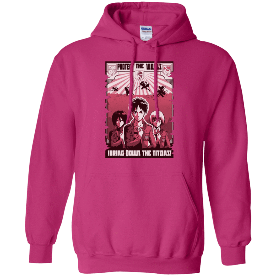 Sweatshirts Heliconia / Small Protect the Walls Pullover Hoodie