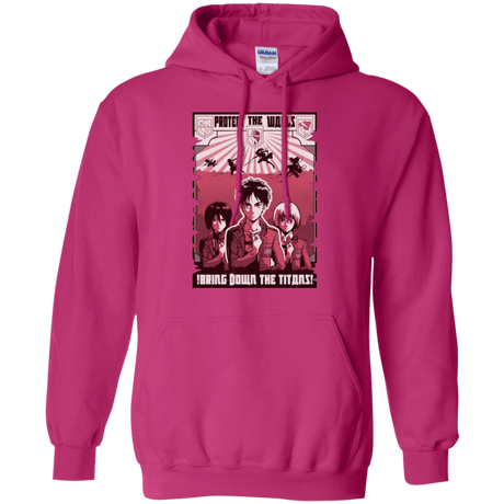 Sweatshirts Heliconia / Small Protect the Walls Pullover Hoodie