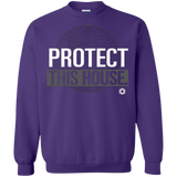 Sweatshirts Purple / Small Protect This House Crewneck Sweatshirt