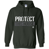 Sweatshirts Forest Green / Small Protect This House Pullover Hoodie