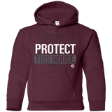 Sweatshirts Maroon / YS Protect This House Youth Hoodie
