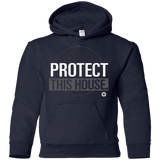 Sweatshirts Navy / YS Protect This House Youth Hoodie