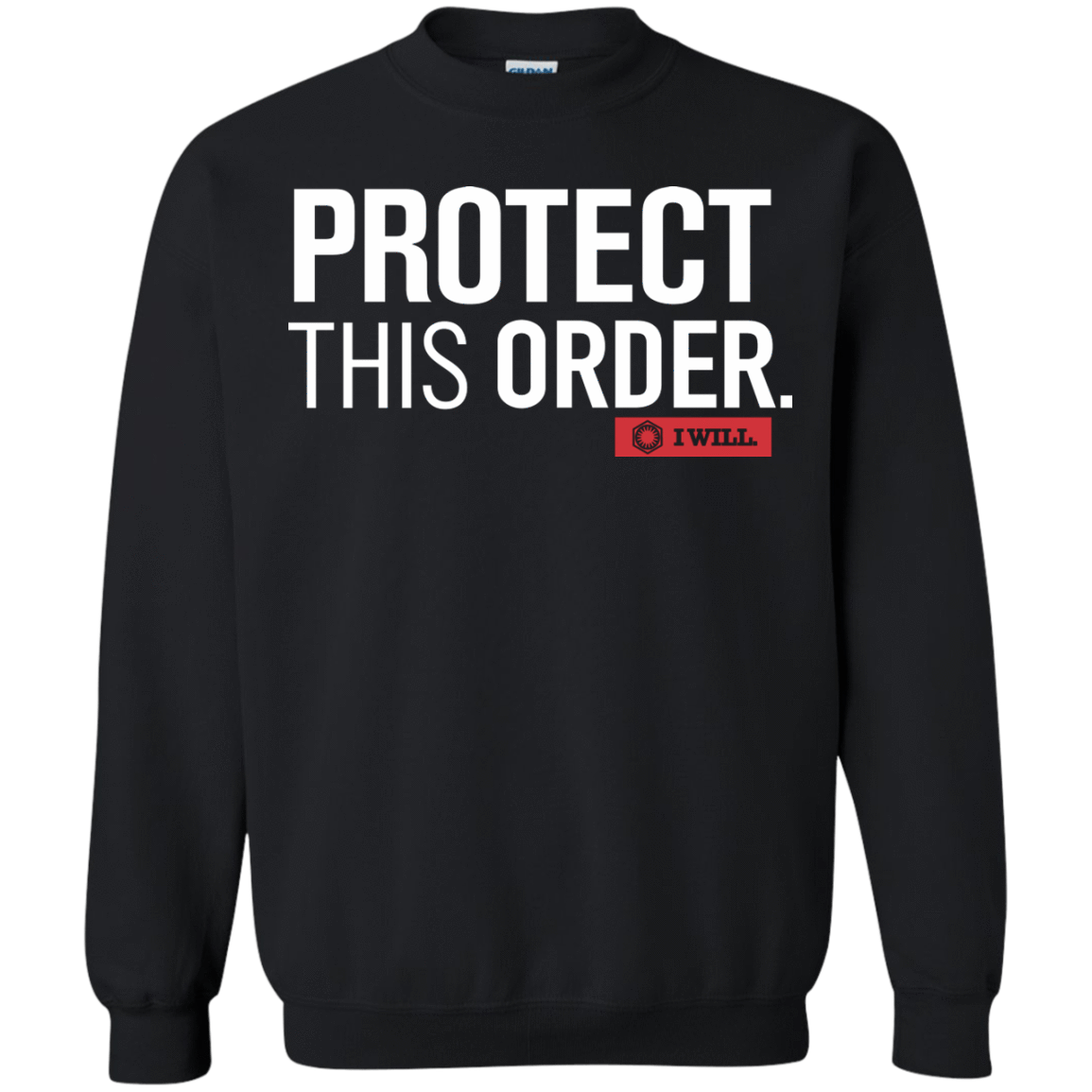 Sweatshirts Black / Small Protect This Order Crewneck Sweatshirt