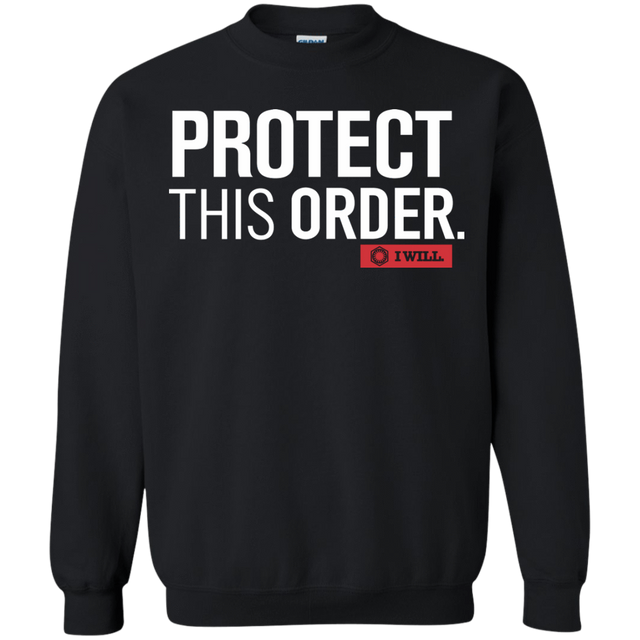 Sweatshirts Black / Small Protect This Order Crewneck Sweatshirt