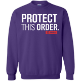 Sweatshirts Purple / Small Protect This Order Crewneck Sweatshirt