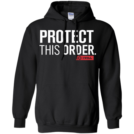 Sweatshirts Black / Small Protect This Order Pullover Hoodie