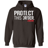 Sweatshirts Dark Chocolate / Small Protect This Order Pullover Hoodie