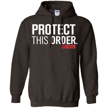Sweatshirts Dark Chocolate / Small Protect This Order Pullover Hoodie