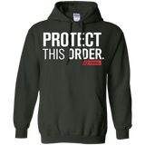 Sweatshirts Forest Green / Small Protect This Order Pullover Hoodie