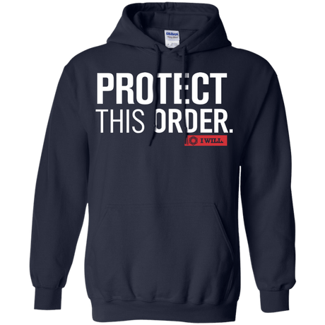 Sweatshirts Navy / Small Protect This Order Pullover Hoodie