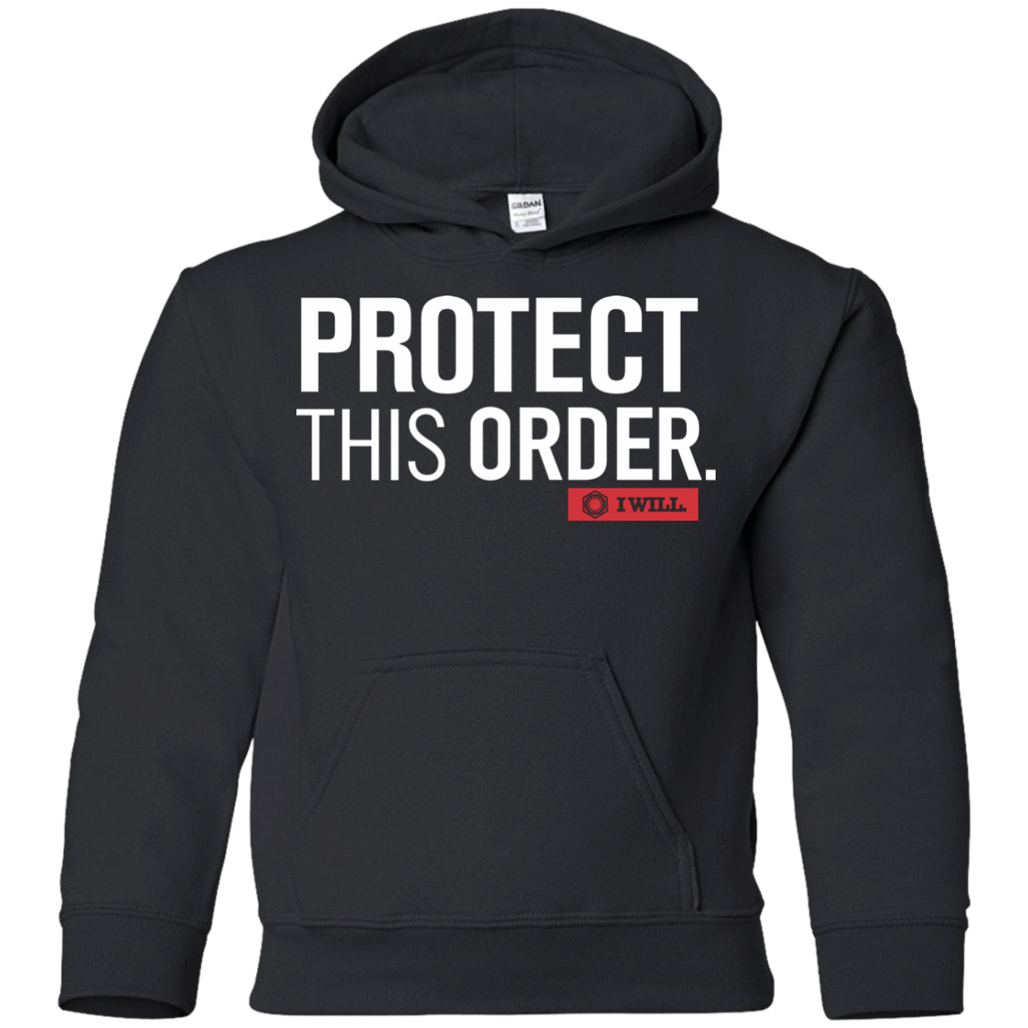 Sweatshirts Black / YS Protect This Order Youth Hoodie