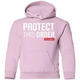 Sweatshirts Light Pink / YS Protect This Order Youth Hoodie