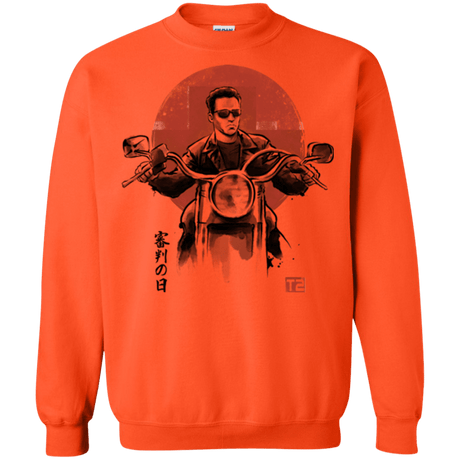 Sweatshirts Orange / Small Protector Crewneck Sweatshirt