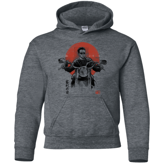 Sweatshirts Dark Heather / YS Protector Youth Hoodie