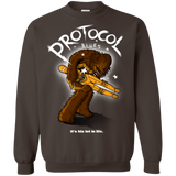 Sweatshirts Dark Chocolate / Small Protocol Blues Crewneck Sweatshirt